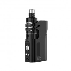 Smoant Knight V2 TC Starter Kit Powered by Single 18650 Battery 80W Adjustable Airflow Control and Talos V1 4.5ml Sub Ohm Tank-Black