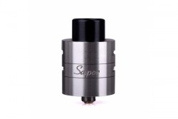 Wotofo Sapor  V2 25mm RDA Version with Dual Adjustable Top air flow Rebuildable Atomizer-Sliver