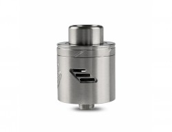 Wotofo The Troll V2 25mm with Dual Post Style RDA Rebuildable Dripping Atomizer-Silver