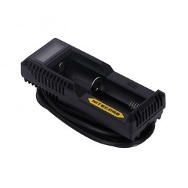 Nitecore UM10  Li-ion Battery  Single Channel Charger with LCD Display - UK Plug