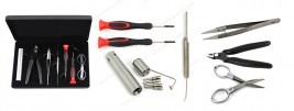 Youde UD Master Kit DIY Tool Kit for RBA Atomizer(Screwdriver/Tweezers/Diagonal Piers/Coil Jig/Cotton Hook)