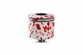 Wotofo Freakshow Mini RDA Tank with Adjustable Bottom Airflow Version-Red Splatter