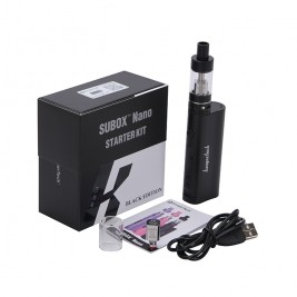Kanger Subox Nano Starter Kit 50W Subox Nano with 3.0ml Subtank Nano Atomizer-Black