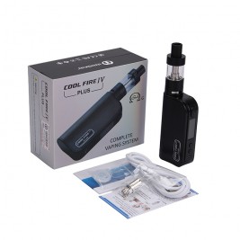 Innokin Cool Fire IV Plus 70W with iSub G 4.5ml Starter Kit 3300mah Capacity Adjustable Airflow 0.5ohm Vapemate-Black