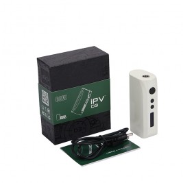 Pioneer4You IPV D3 TC 80W  Box Mod YiHi SX150H Chip Single 18650 Battery Cell-White