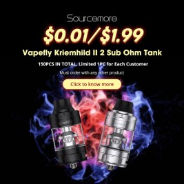 Vapefly Kriemhild II 2 Sub Ohm Tank Random Color Special Sale
