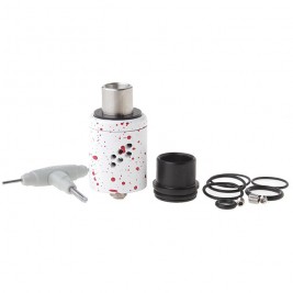 Wotofo Lush RDA Atomizer - White + Pink Spot