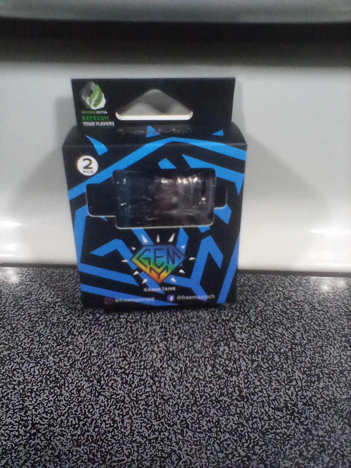 gem vape tanks Freemax Gemm G1 disposable Tank 2pk – The Vapor Shoppe main image 1