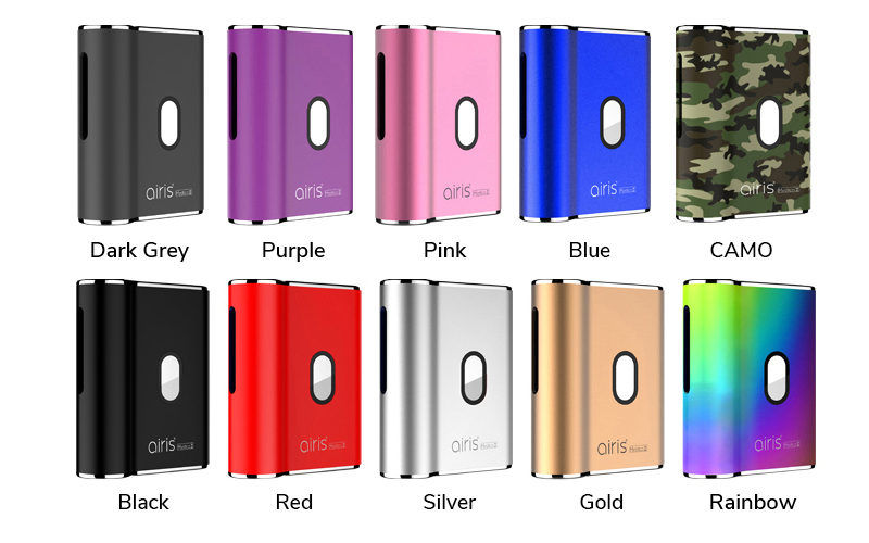 Airistech Mystica 2 Vaporizer Mod Colors