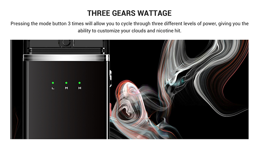 Nevoks Angus RDA Vape Kit Adjuatable Wattage