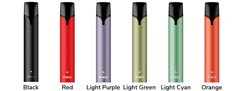 Tesla P20 Pod Kit Colors