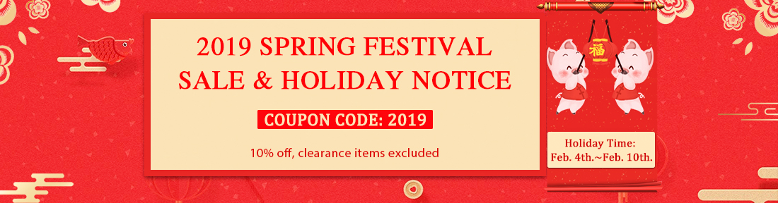 2019 Spring Festival Holiday Notice