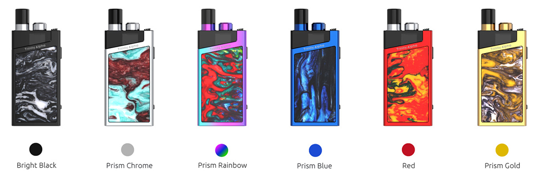 6 colors for SMOK Trinity Alpha Kit