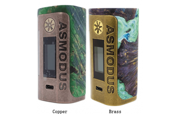 asMODus Lustro 200W Stabilized Wood Mod Relic Edition Colors