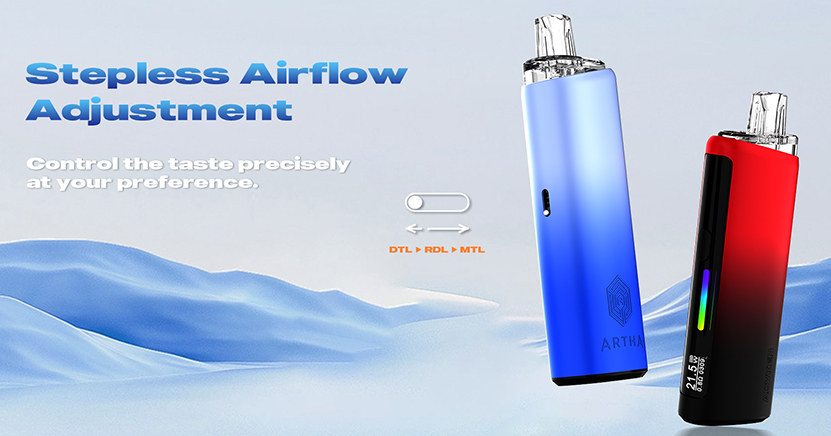 Advken Artha Pro Pod Kit Stepless Airflow Control