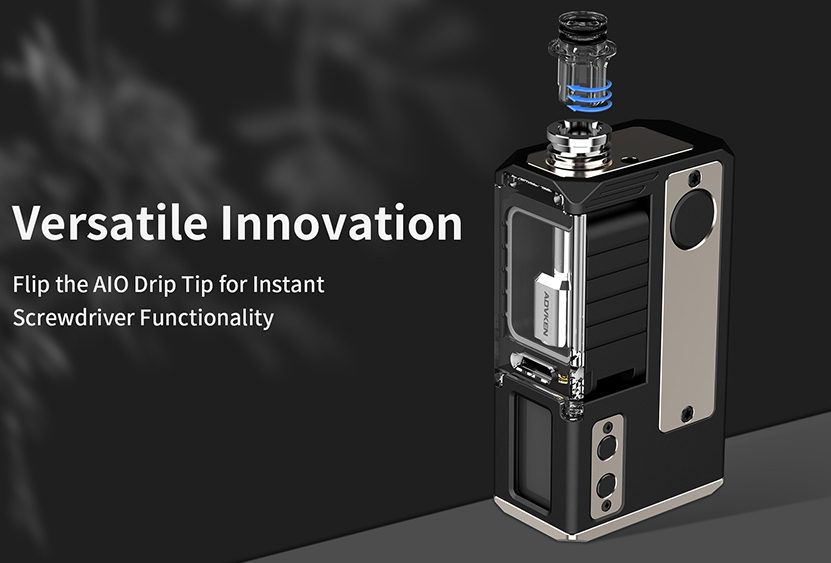 Advken FOB AIO Mod Kit AIO Drip Tip