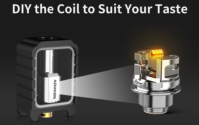 Advken FOB AIO Mod Kit DIY The Coil