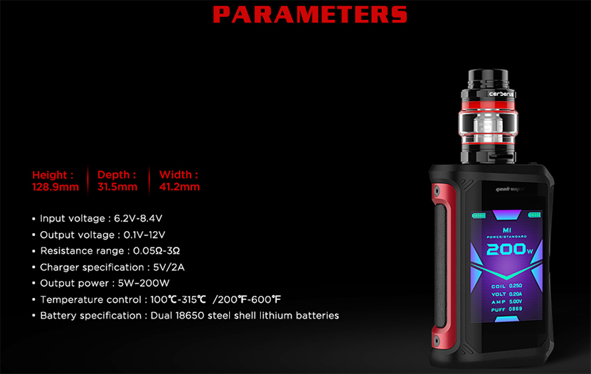 Aegis X Kit Specification