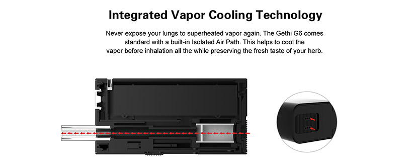 Airis Gethi G6 Vaporizer Feature 6