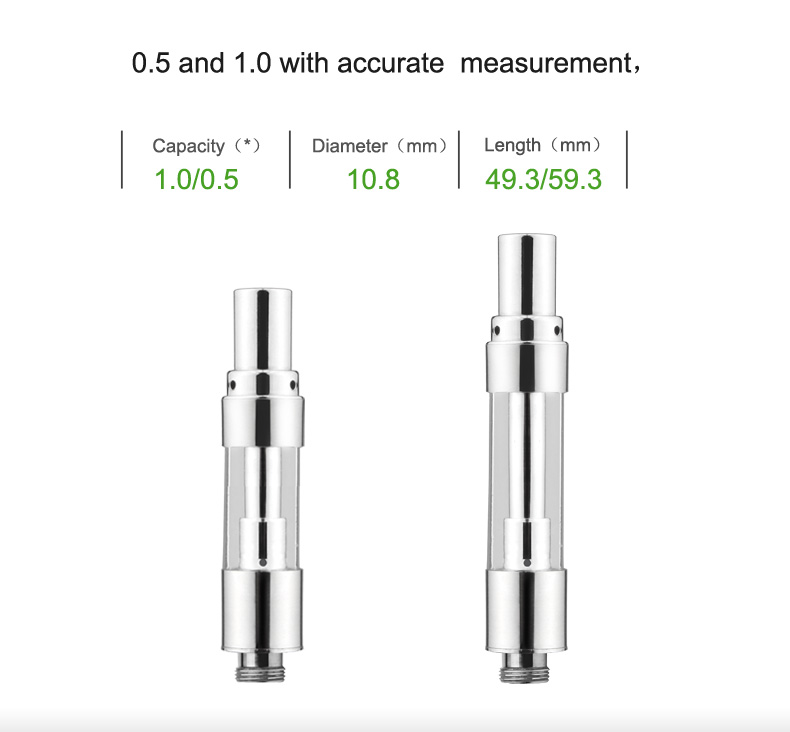 Airis Q-cell VE12 Vape Atomizer Size