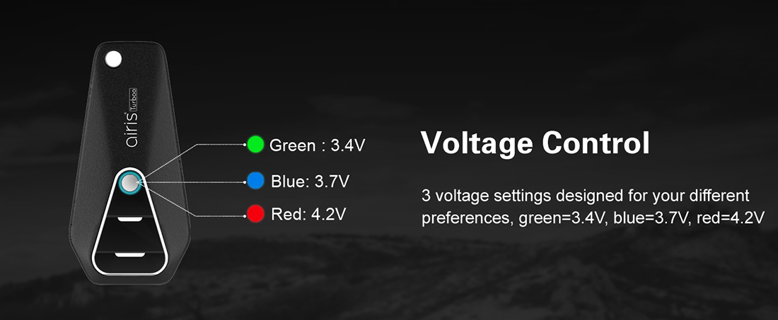 Airis Turboo Voltage Control