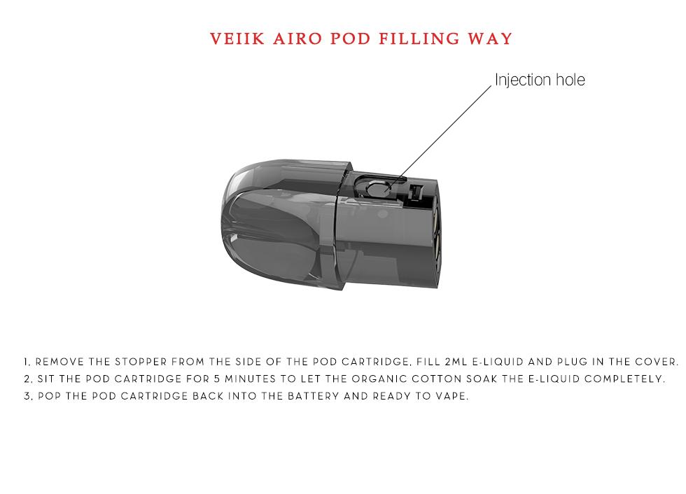 Airo Replacement Pod Filling Way