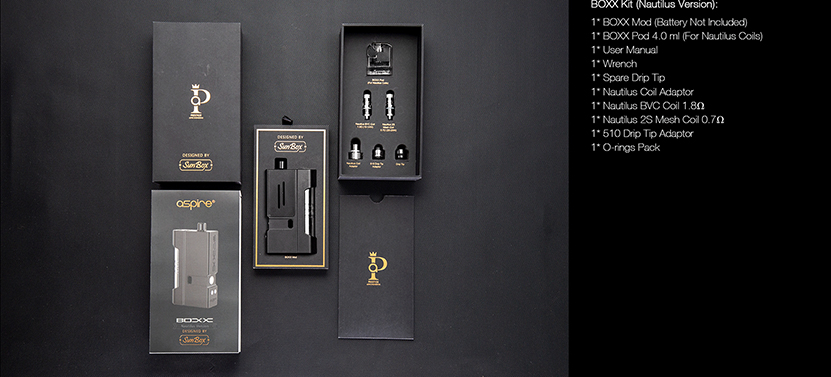 Aspire BOXX Kit Feature 15