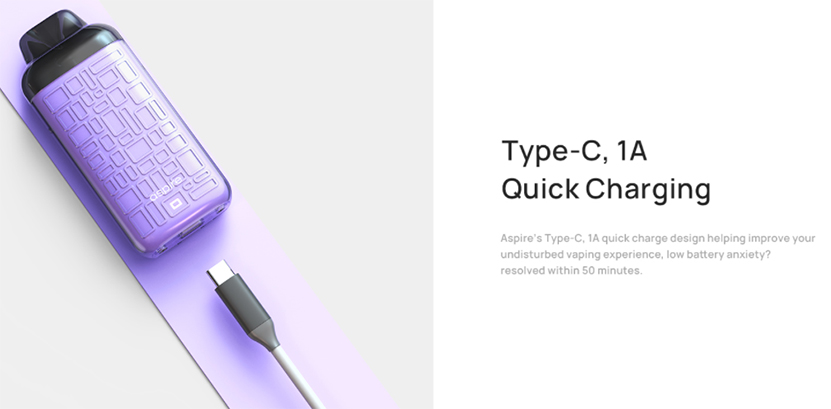 Aspire Flexus Fit Kit Type C Charging
