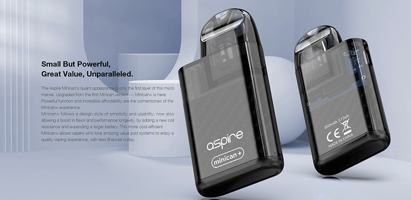 Aspire Minican Kit feature2