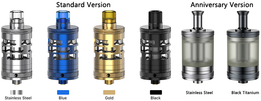 Aspire Nautilus GT Mini Tank Colors