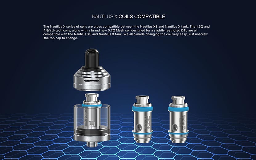 Aspire Nautilus XS Tank Feature 3