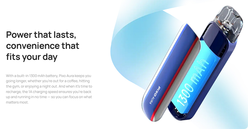 Aspire Pixo Aura Kit 1300mAh