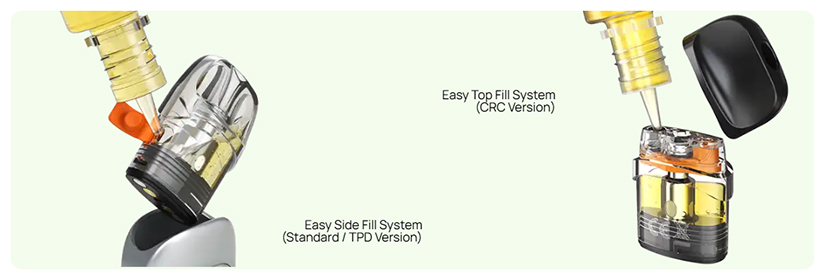Aspire Pixo Aura Kit Filling Type