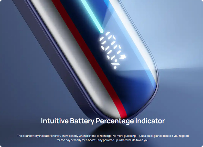 Aspire Pixo Aura Kit Intuitive Battery Percentage Indicator