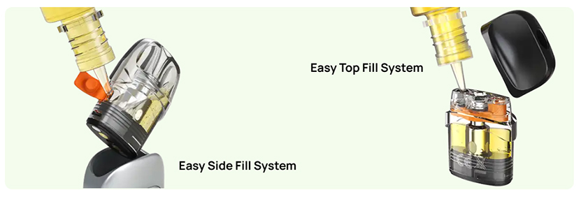 Aspire Pixo Pod Kit Side Filling