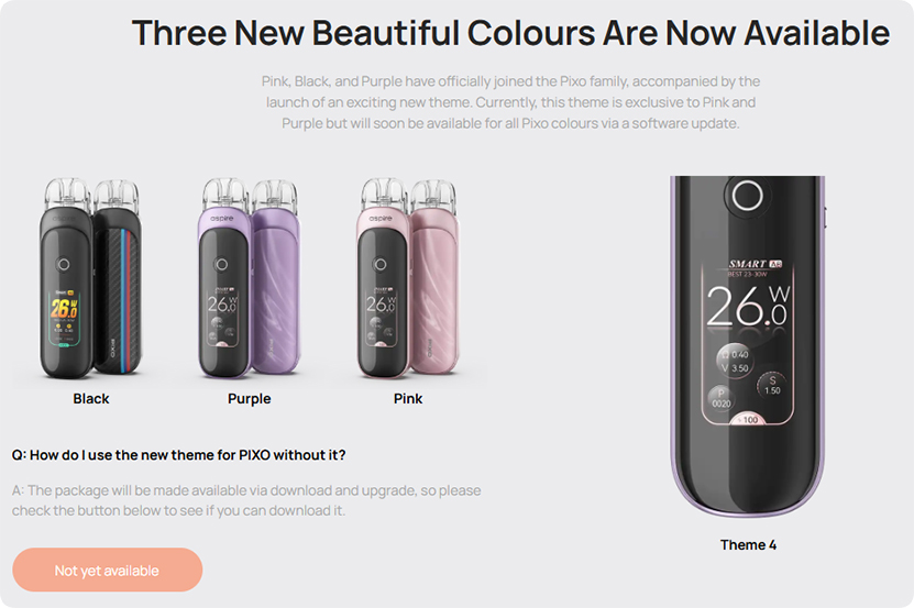 Aspire Pixo Pod System Kit