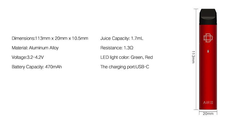 Augvape Air II Pod Kit Feature 7