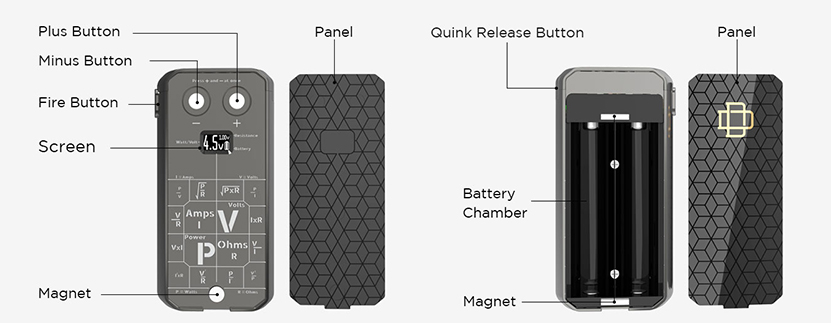 Augvape Druga Foxy Box Mod View