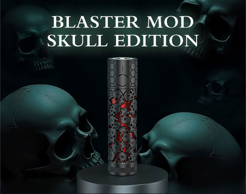 BD Vape Blaster Mod Skull Edition Banner