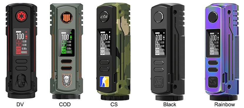 BD Vape Mod Rayden 100 DV Color