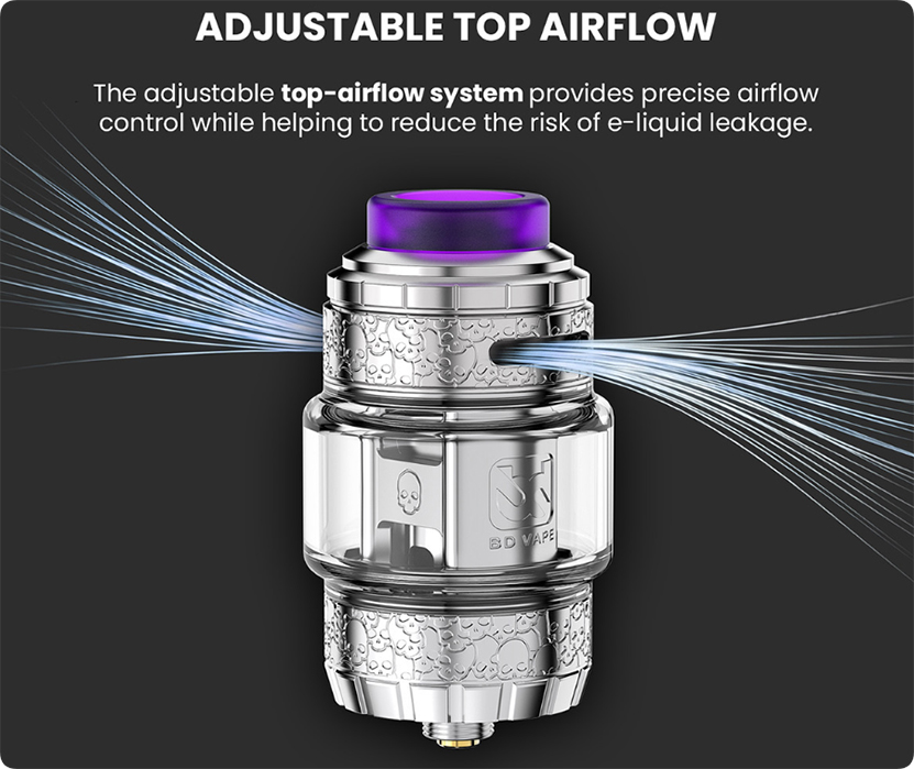 BD Vape Precisio 2 Sub Ohm Tank Limited Edition Adjsutable Top Airflow