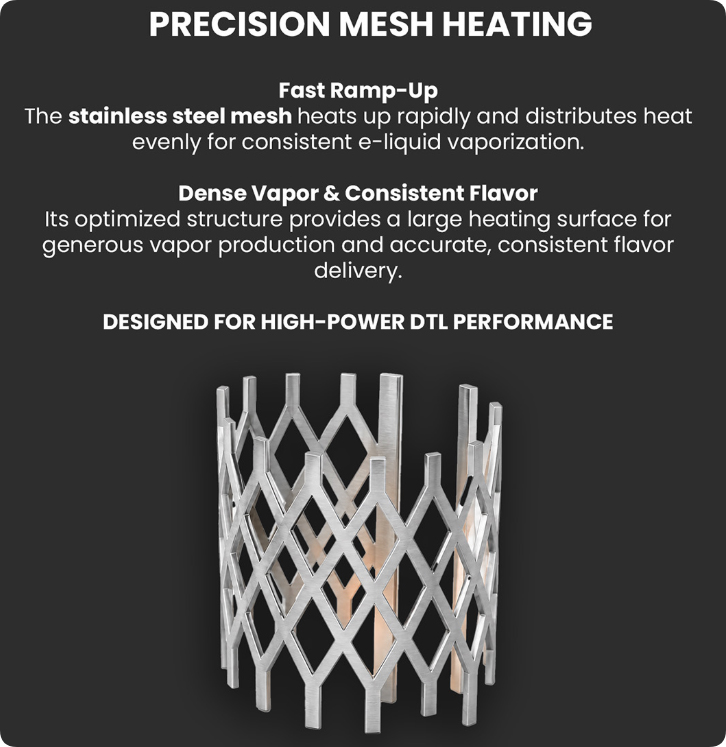BD Vape Precisio 2 Sub Ohm Tank Limited Edition Precision Mesh Heating