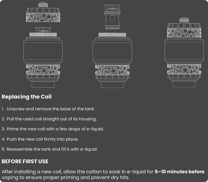 BD Vape Precisio 2 Sub Ohm Tank Limited Edition Use 3