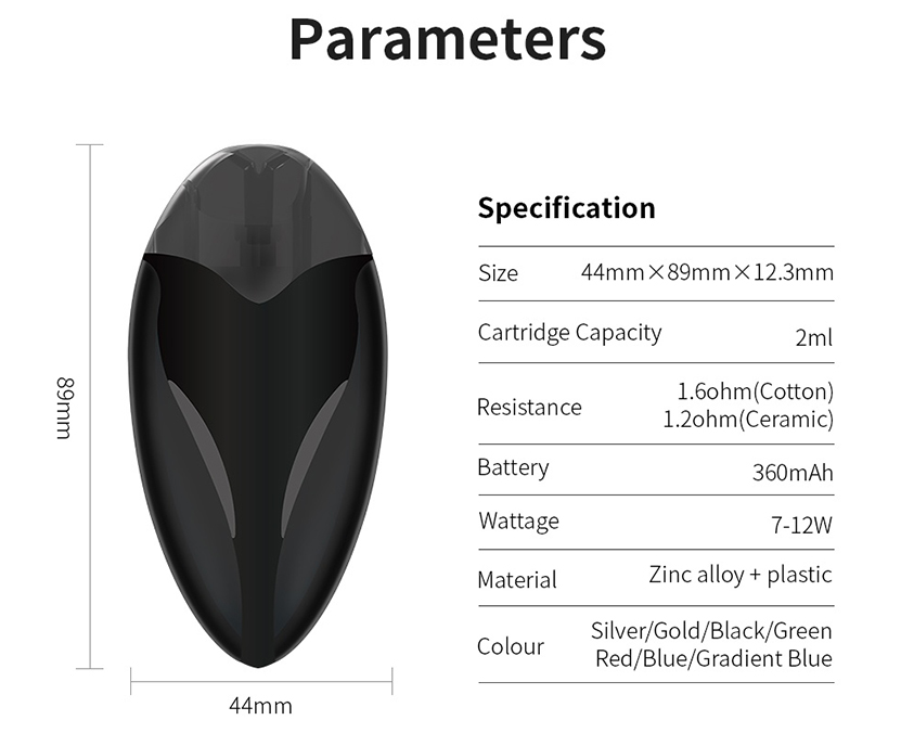 Bohr Hunter Pod System Kit is A Tiny and Handy Vape Kit