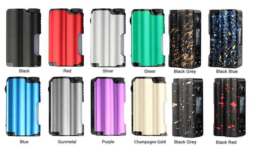 DOVPO Topside 90W Squonk Mod All Colors