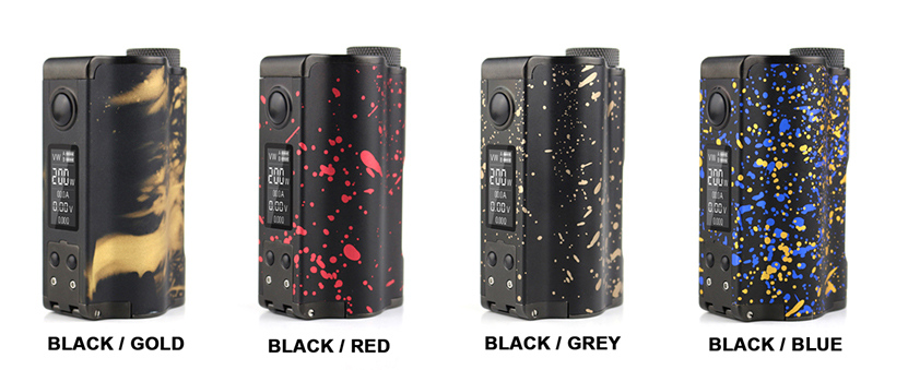 DOVPO Topside Dual 200W Squonk Mod New Colors
