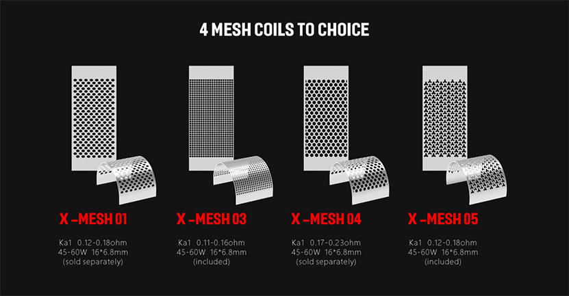 Damn Vape Doom X Mesh Coil 4 Mesh Coils