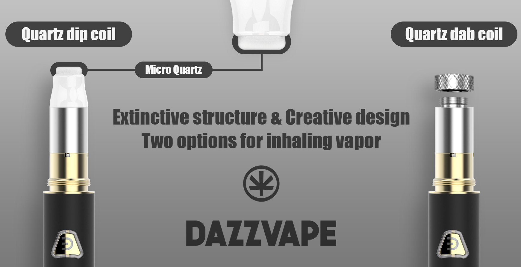 Dazzvape Acus Wax Pen Vaporizer Features 02