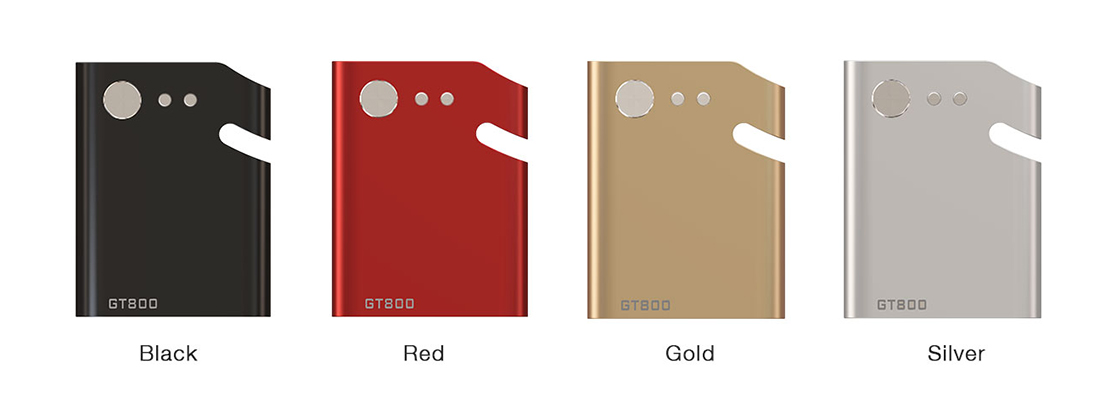 Dazzvape GT800 Battery Colors Detail