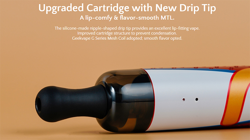 Digiflavor DU Pod Kit Improved Cartridge and Drip Tip